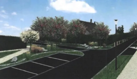 Travaux aux Petits Saules